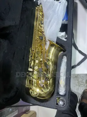 Yamaha Alto Saxophone Gold Woodwind Pro Sax