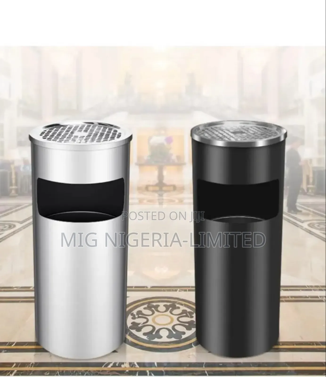 30l Anti Rust Stainless Steel Ashtray Cigarette Dustin