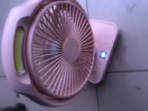 Rechargeable Rotating Fan With Light
