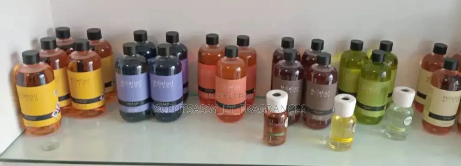 Millefiori Refill 500ml Exclud Nero, Grape Casis, Purple Vol for 85000