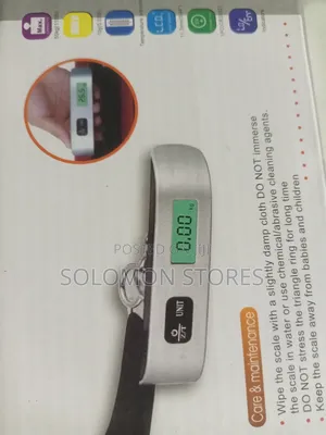 Digital Hand Scale With Battery