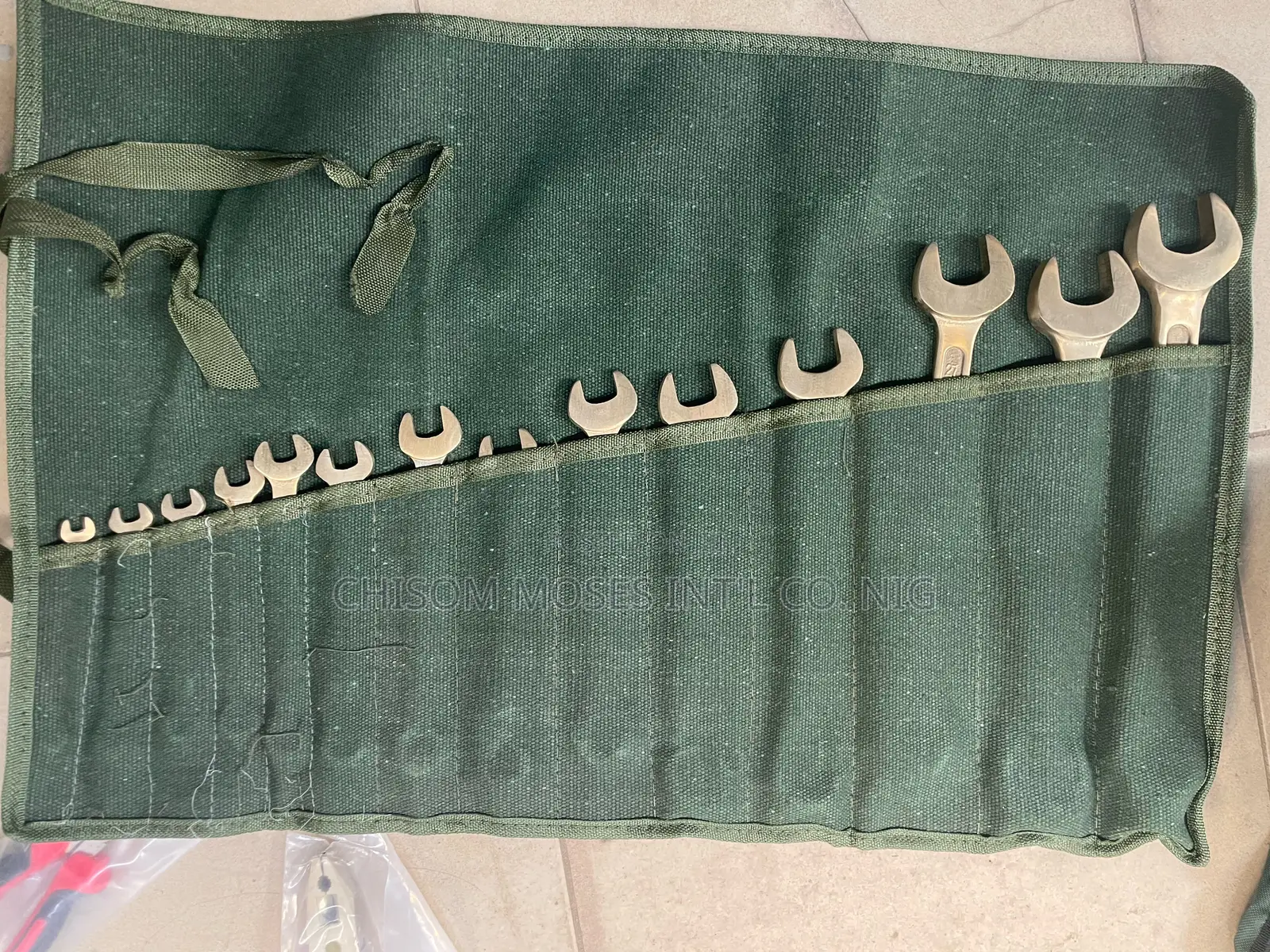 Brass/Non Spark Combination Spannper Set