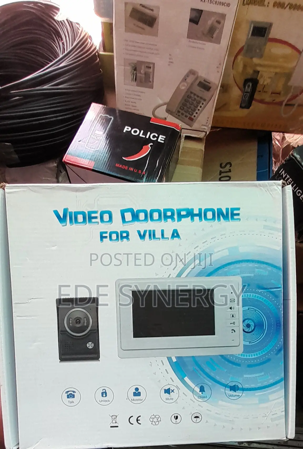 Wired Video Doorbell Phone Rainproof Call Panel IR Camera