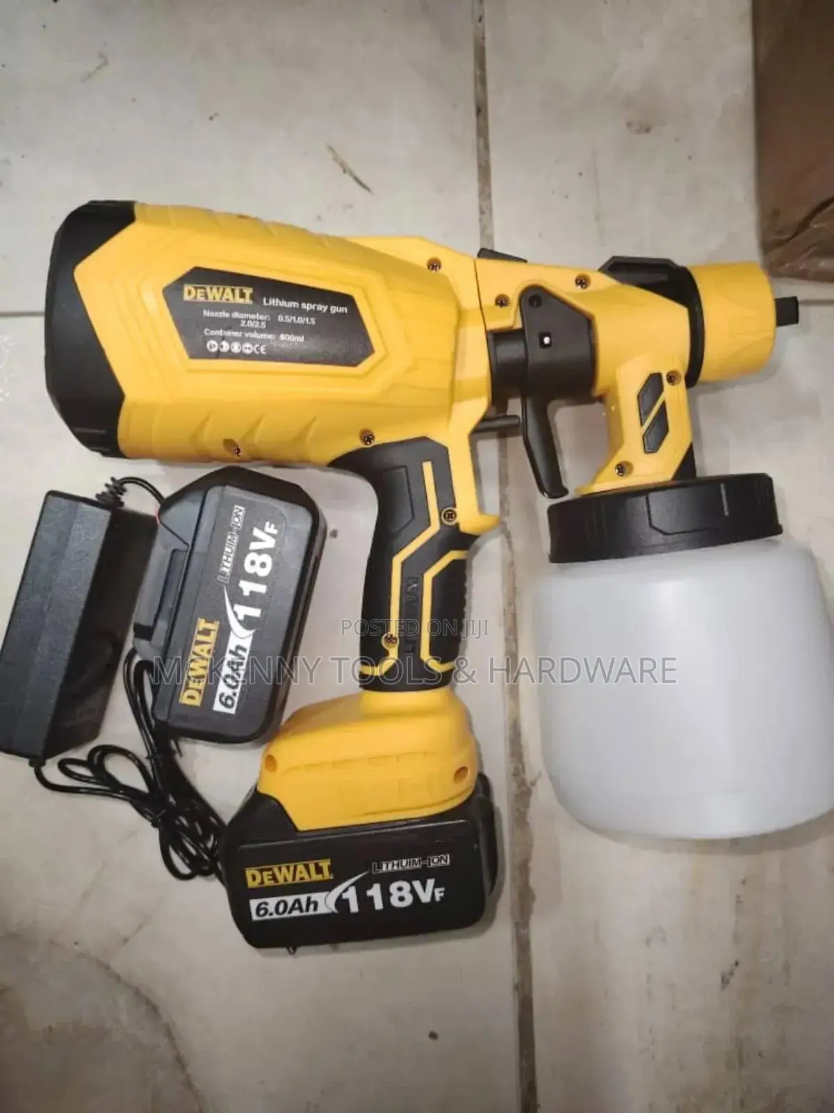 Cordless Paint Sprayer for Dewalt 20V Battery, Handheld