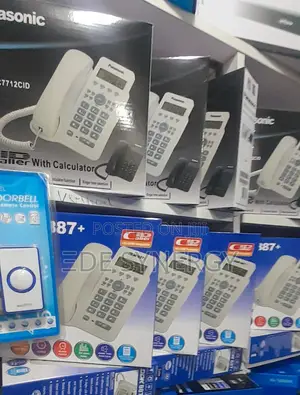 Panasonic Intercom KX-TSC7712CID With Caller ID and Calculat