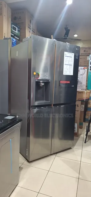 New Lg 674l Smart Inverter Side By Side Fridge Ice Dispenser