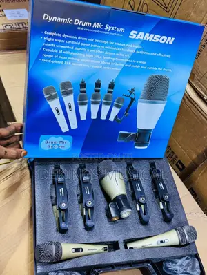 Photo - Samson 7 Piece Drum Microphones Kits Seven Sets