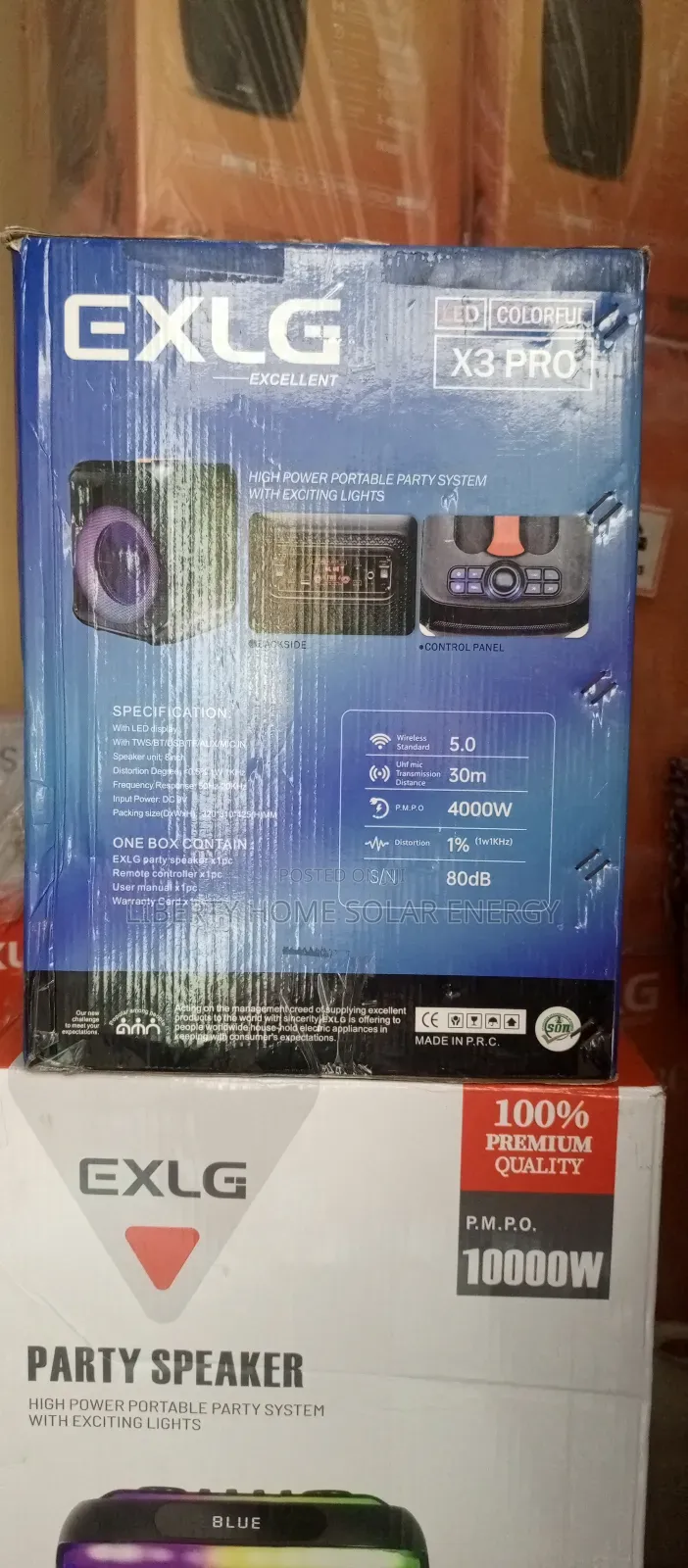Exlg X3pro Party Speaker