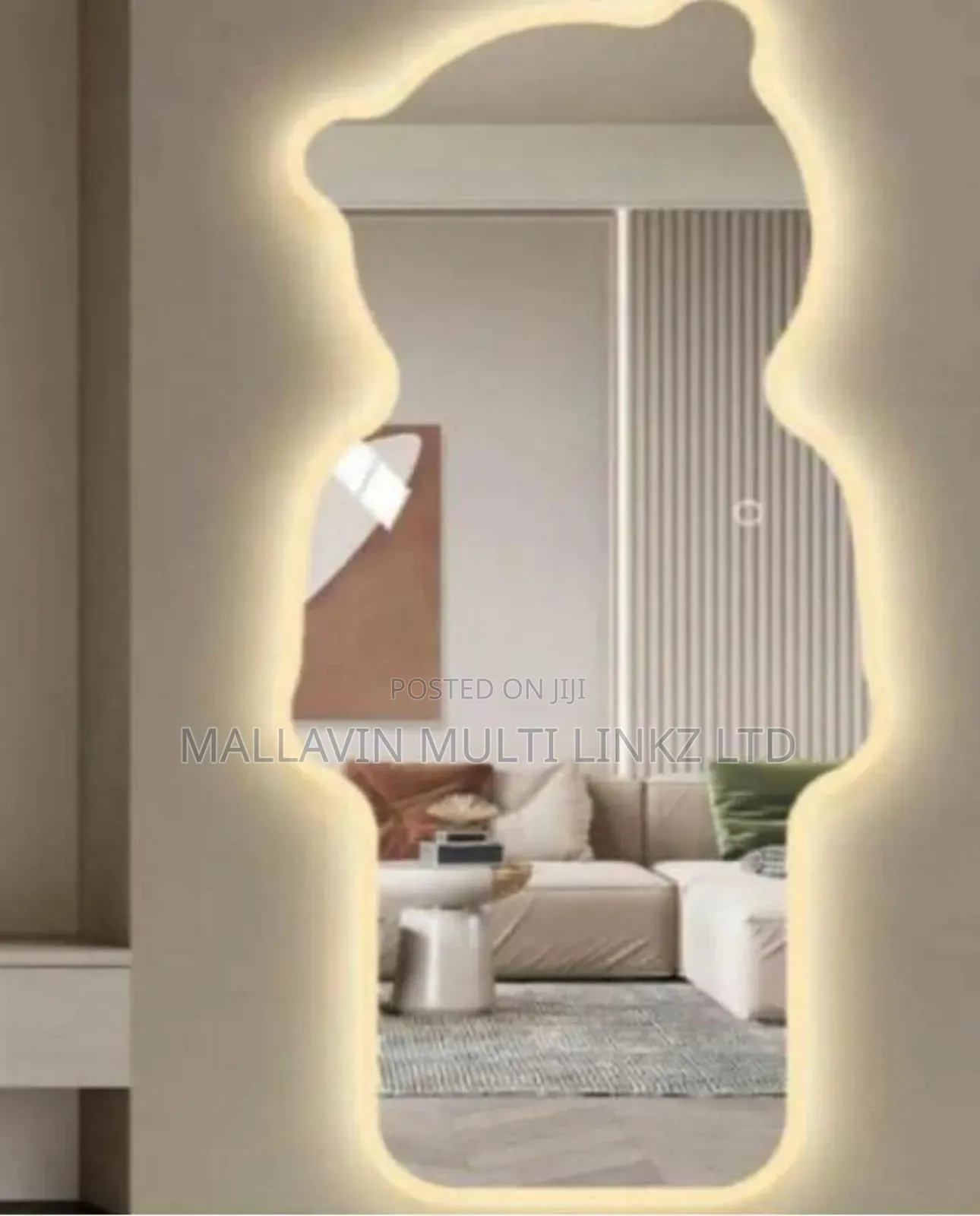 Bear Shaped Full Length Led Mirrors