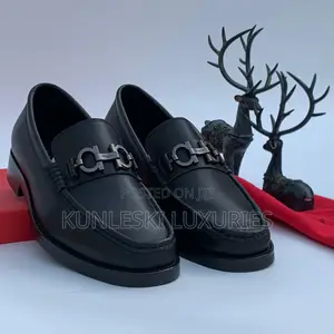 Original Salvatore Ferragamo Men Leather Shoes