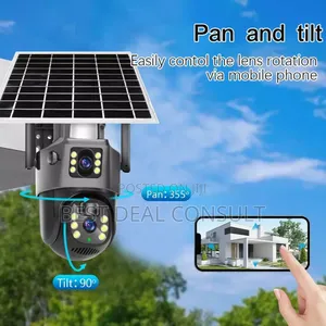 4g Solar CCTV Double Lens
