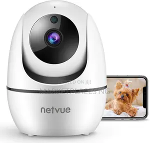 NETVUE Indoor Camera 1080P FHD Wifi Pet/Baby Monitor