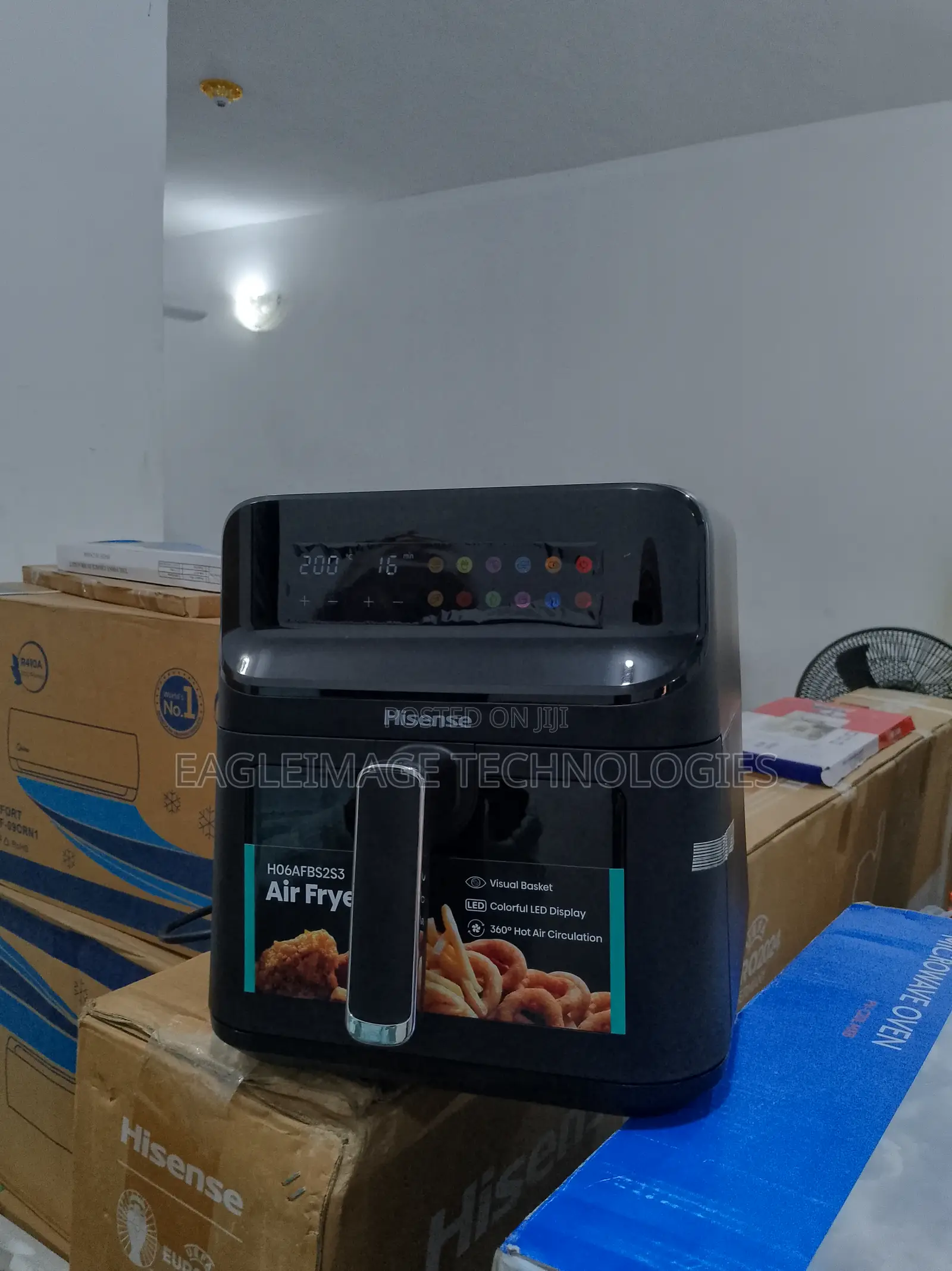 User-Friendly Hisense 6.7L(H06afbs2s3)Airfryer