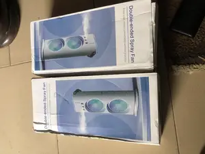 Double Ended Spray Rotating Fan, Maximum Cooling