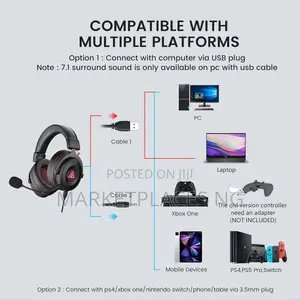 EKSA E900 Pro USB Gaming Headset