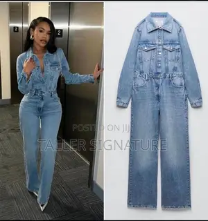 Photo - New In Luxury Denim Jumpsuit