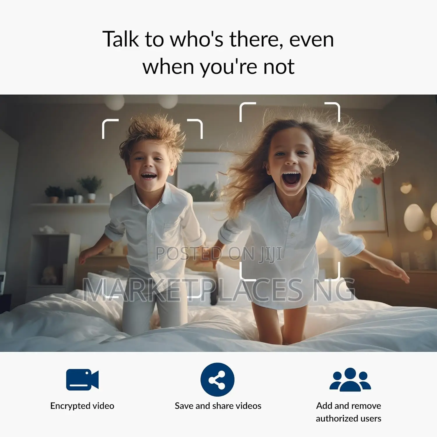 YI Pro Home Security Camera With Smart Detection App