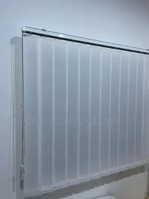 White Vertical Blinds(Fabric)