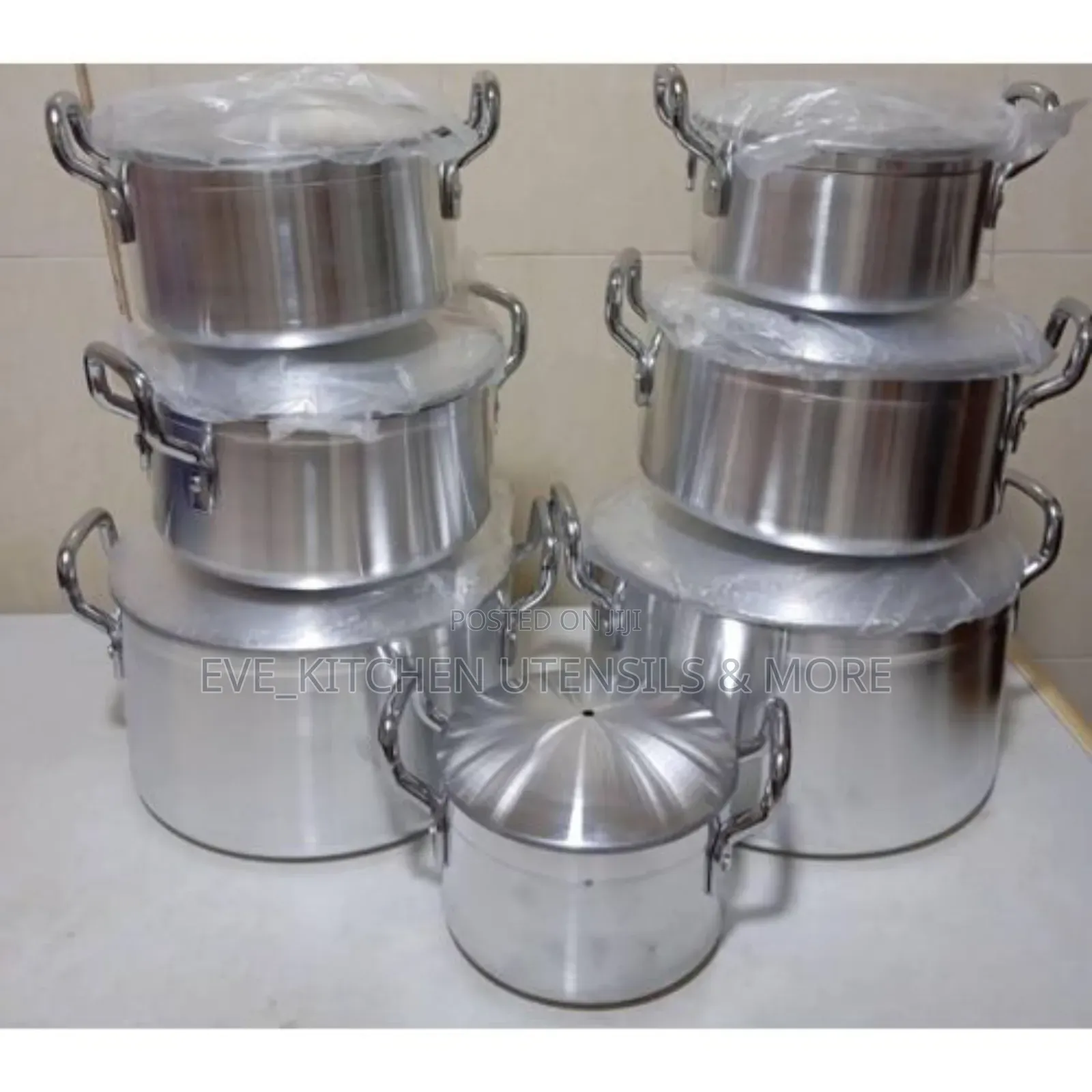 7 Set Aluminum Pot
