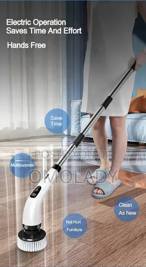 7 in 1 Cordless Electric Spin Scrubber Clraner