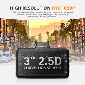 AZDOME M01 Pro Dash Cam 1080P FHD, Night Vision, 150° Wide