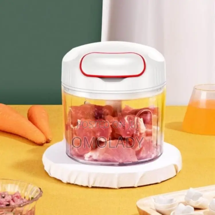 Mini Manual Small Hand Powered Food Processor Chopper