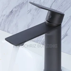 Black Basin Mixer (0864)
