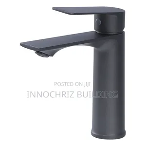 Black Basin Mixer (0864)