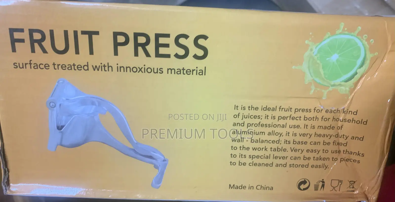 Fruit Press Machine