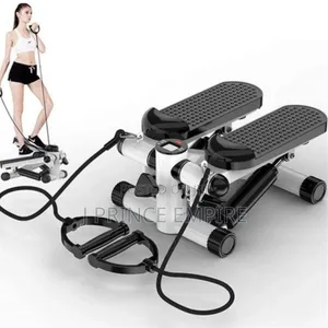 Fitness Stepper Machine With Resistance Band