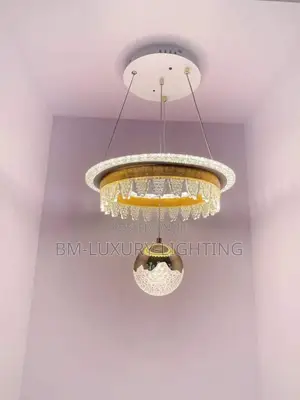 LED Single Dropping Crystal Chandeliers