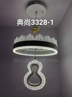 LED Single Dropping Crystal Chandeliers