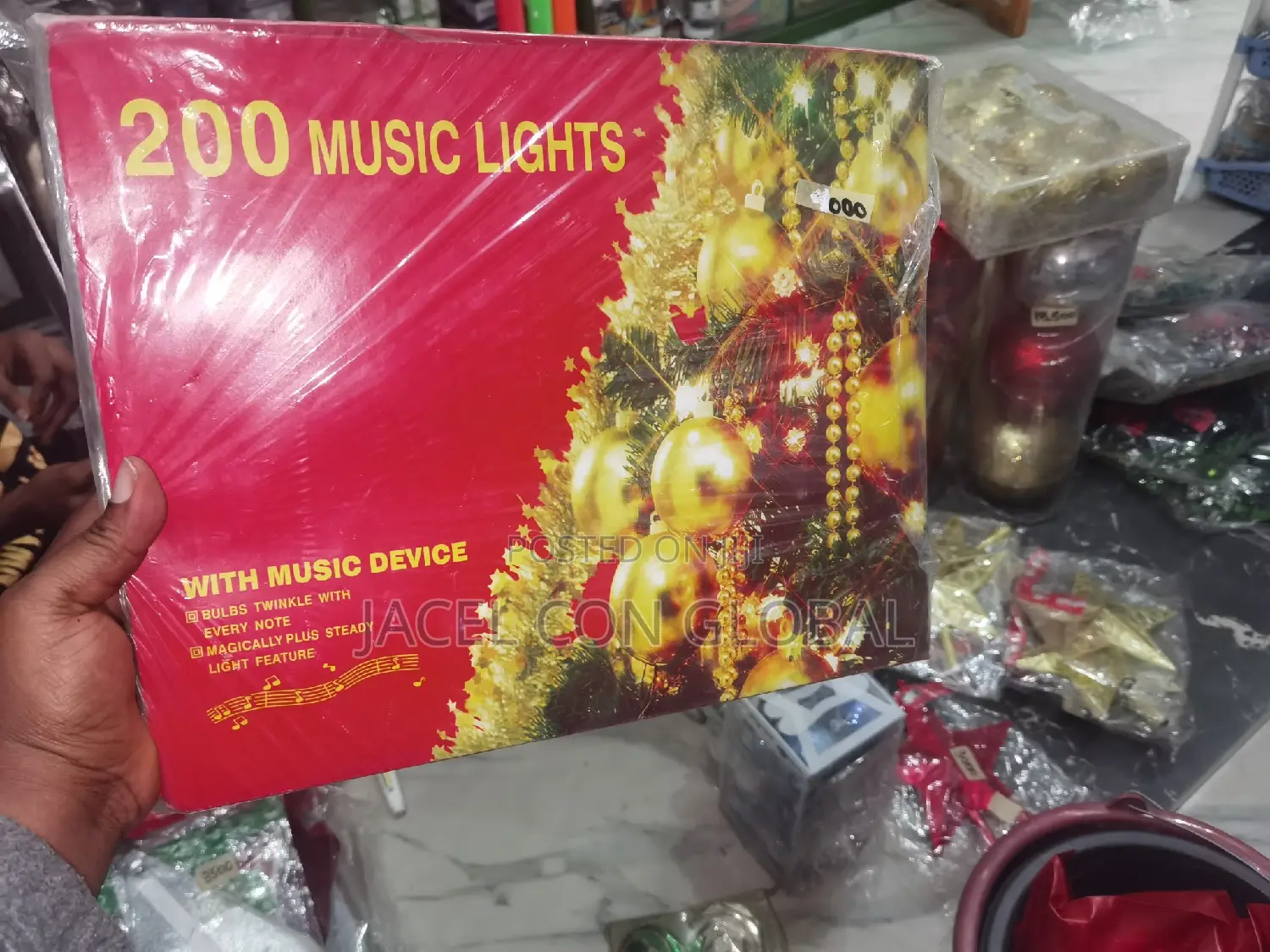 200 Christmas Singing Lights (Music Lights)