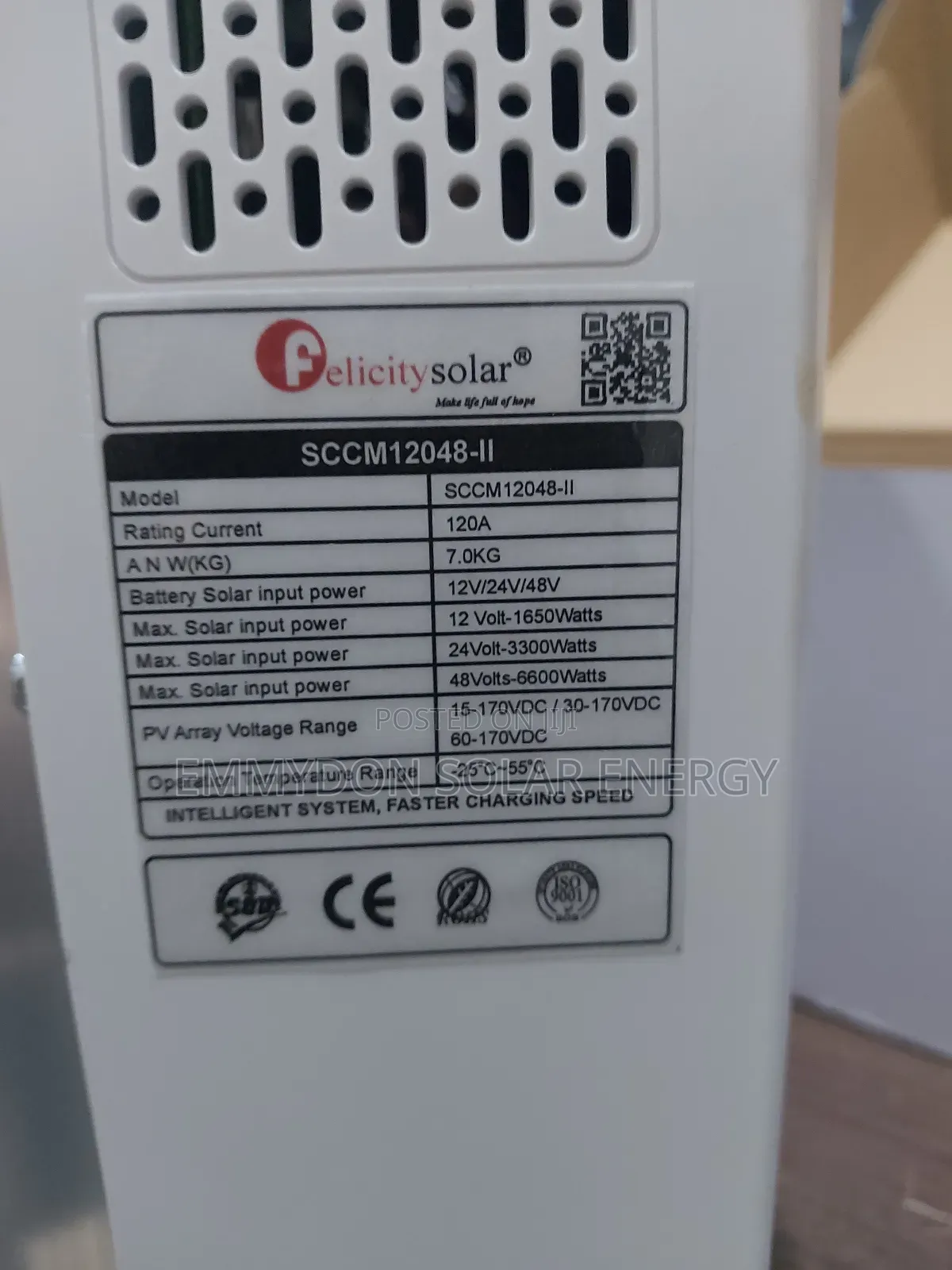 Original Felicity Charge Controller MPPT