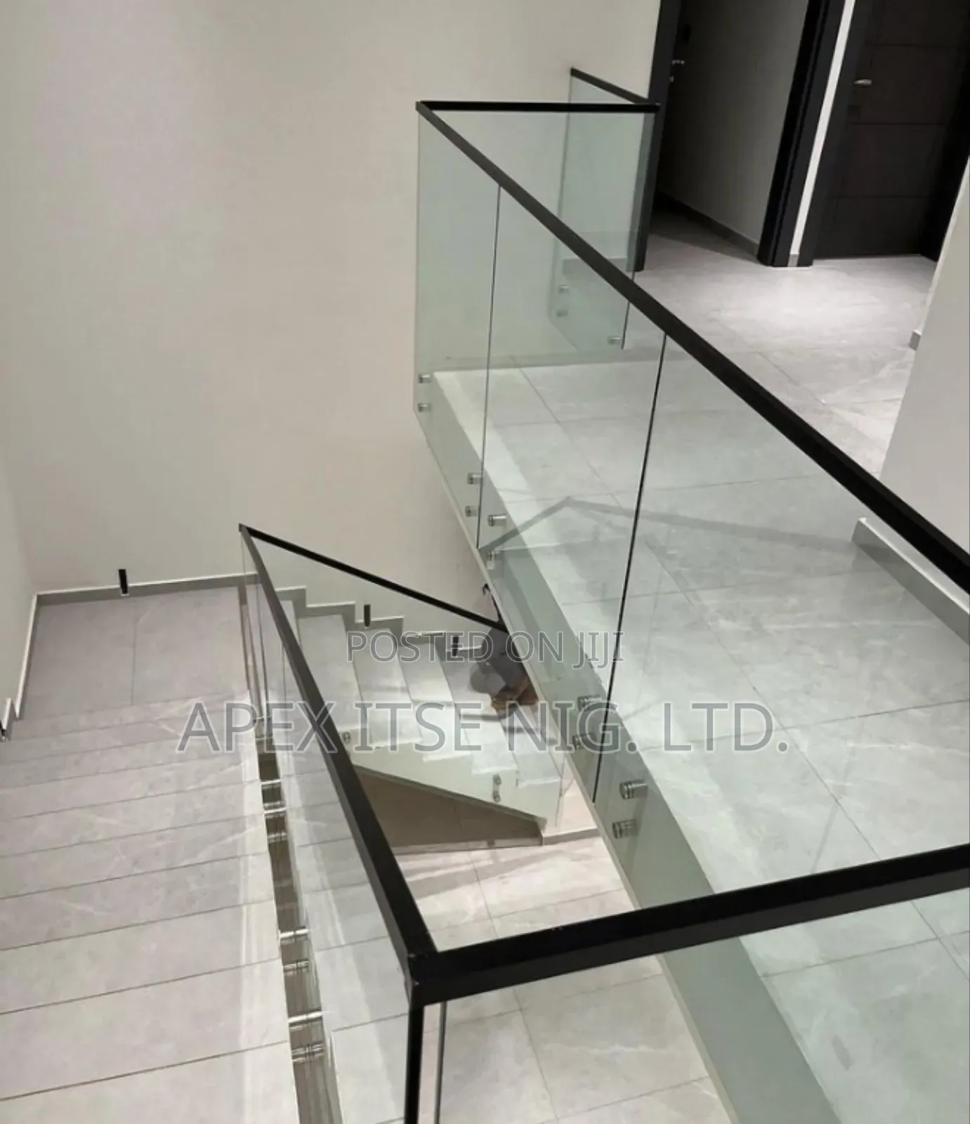 Staircase Frameless Glass Railings