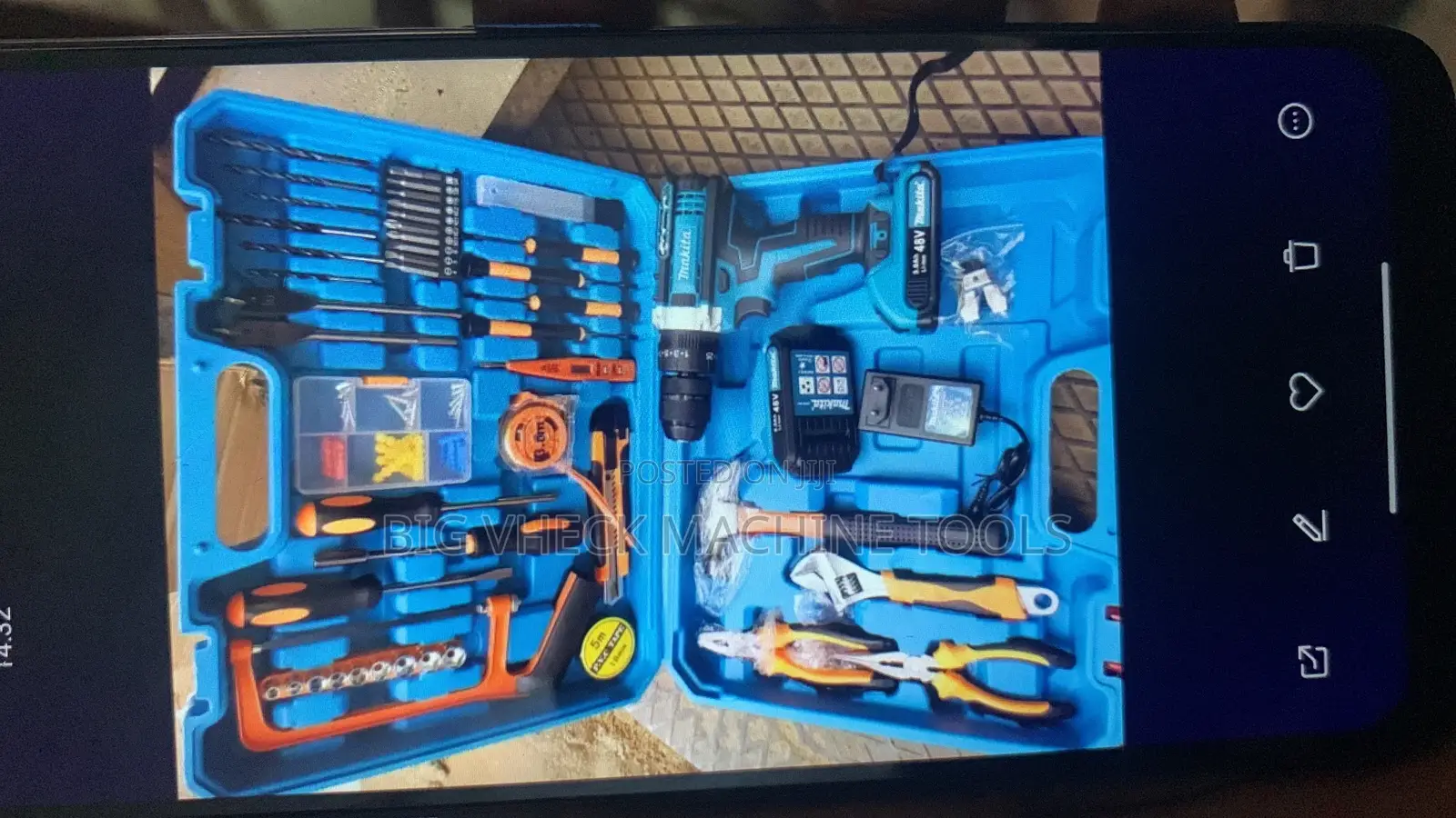 Complete Set of Cordless With Tools