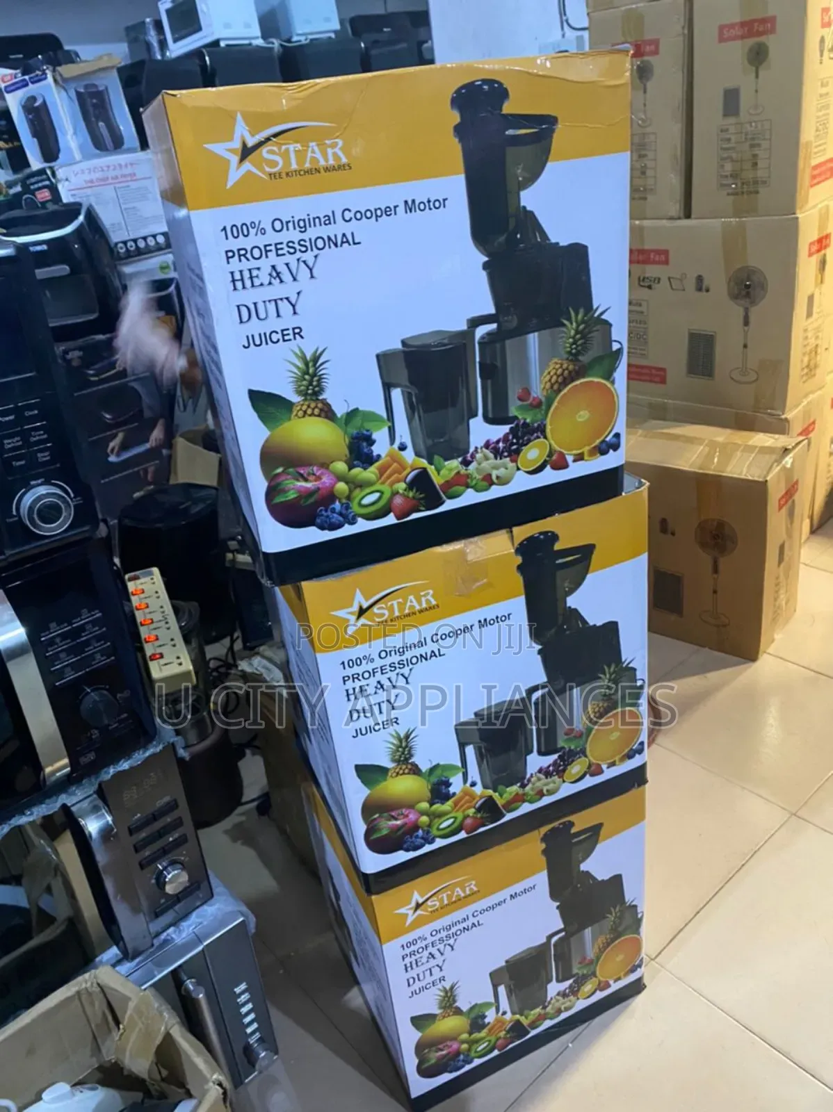 Star Tee Coldpress Masticating Heavy Duty Slow Juicer