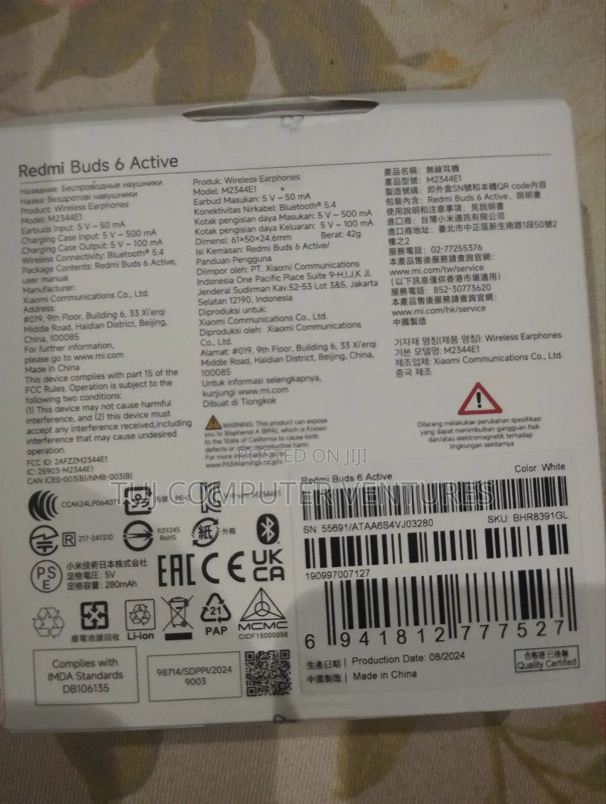 Redmi Buds 6 Active