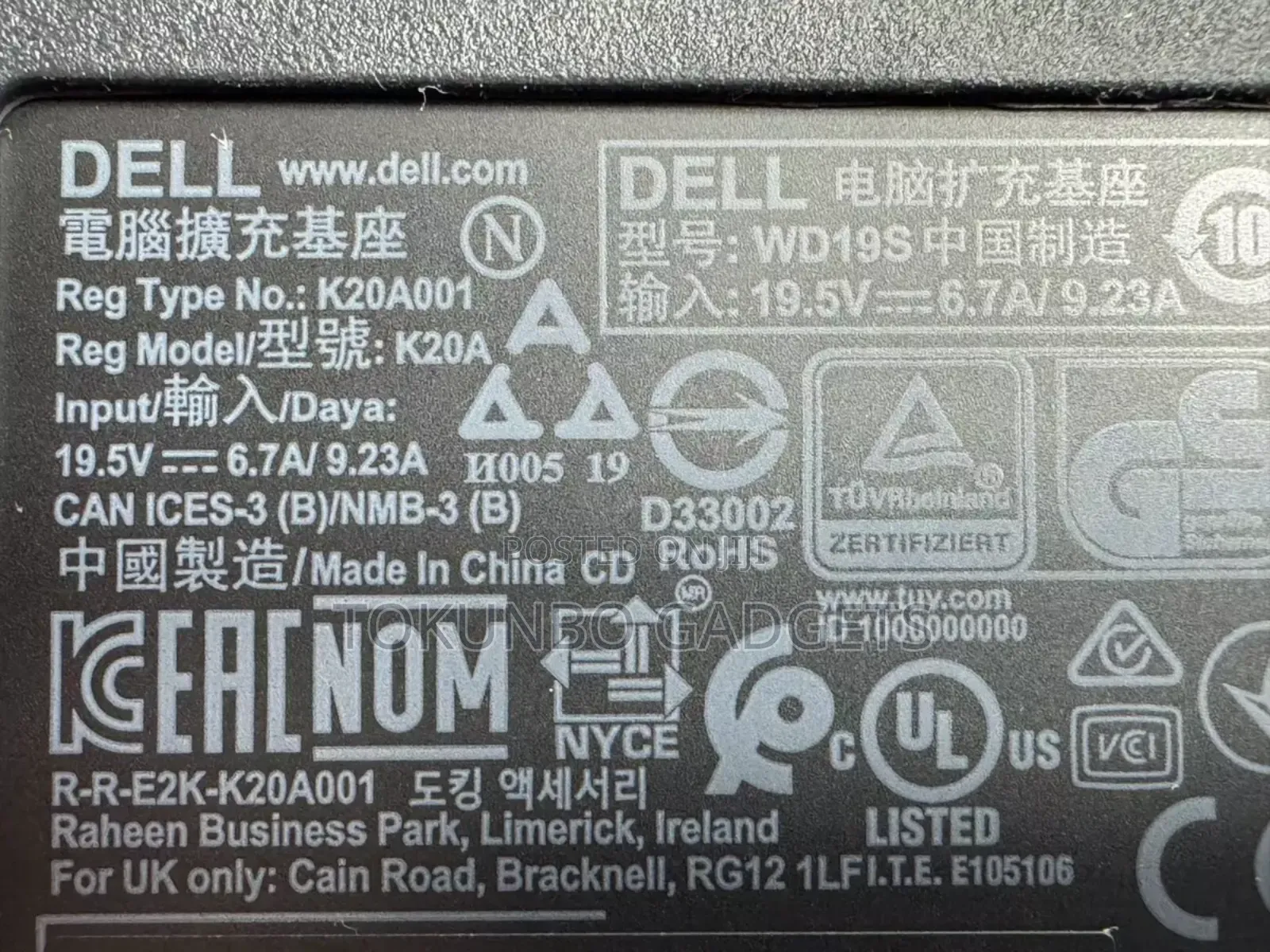 Dell Wd19s Docking Station