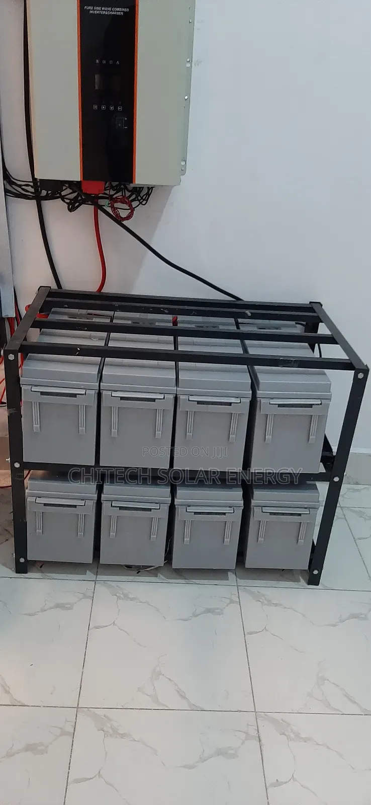 10kva Full Installation With Qanter Batteries