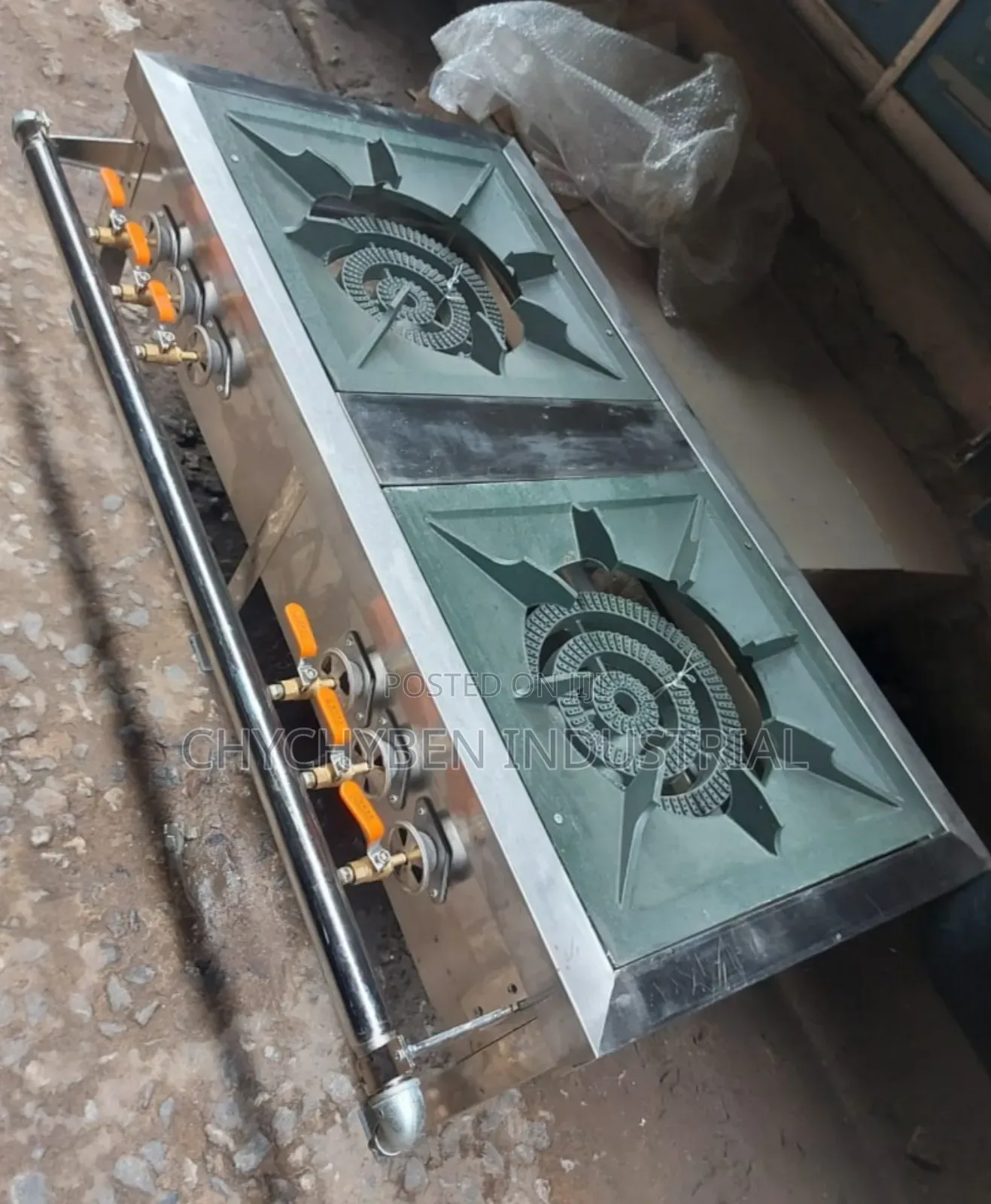 2 Burner Stock Pot Cooker