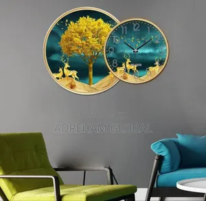 2in 1 Design Wall Clock