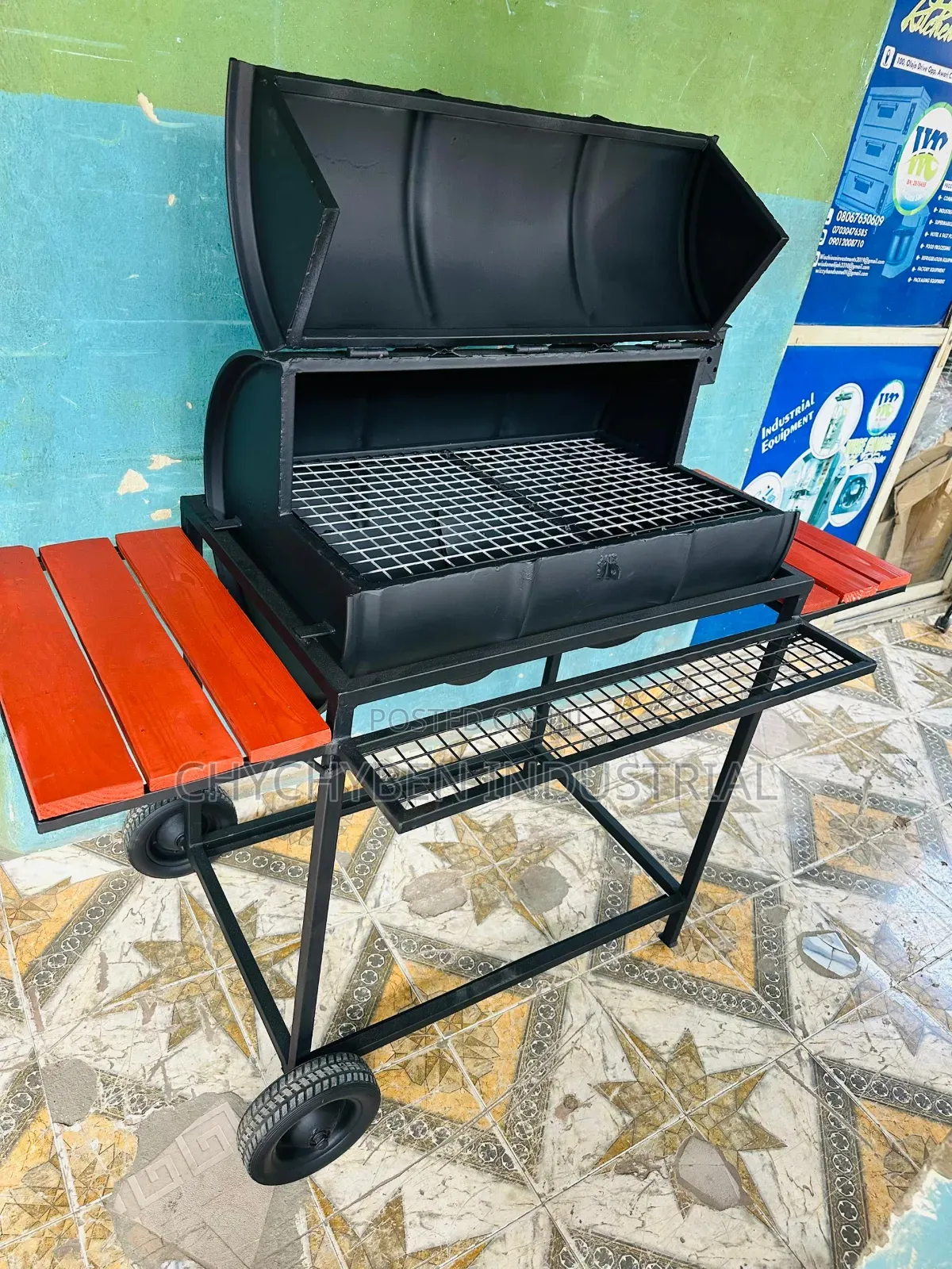 Charcoal Barbecue Machine