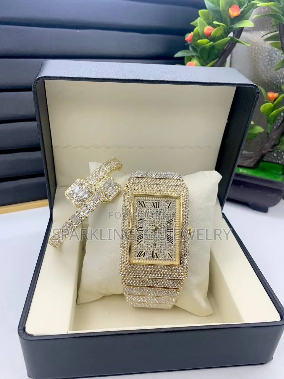 Ice Wristwatch Bracelet for Men