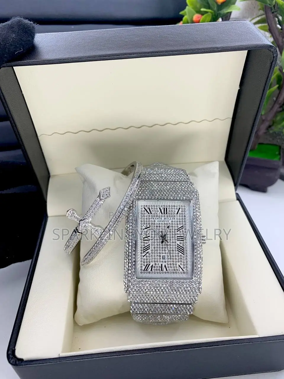 Ice Wristwatch Bracelet for Men