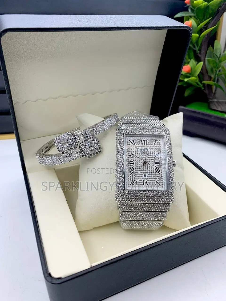 Ice Wristwatch Bracelet for Men