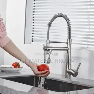 Nickel Polished Kitchen Sink Mixer Tap