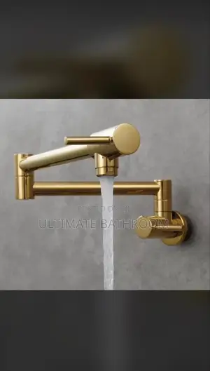 Mat Gold Pot Filler Tap