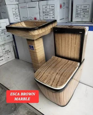 Wooden Design Wc Set