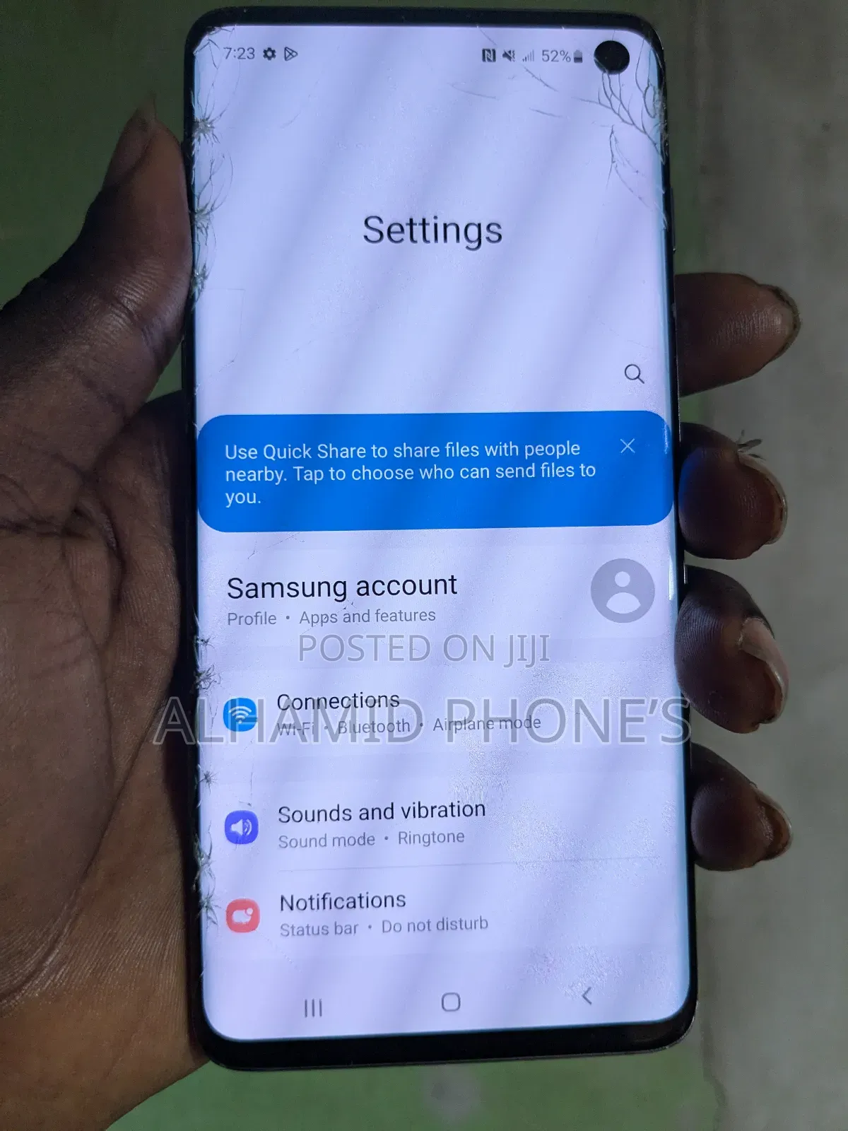 Samsung Galaxy S10 128 GB Black